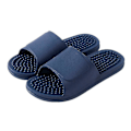 Miniatyrbillede 2 af 5: Spændingsaflastende fodmassageslippers - Bløde, skridsikre, sikkerhedsrefleksologimassage 38-39 Navy Blue