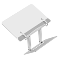 Miniatyrbillede 3 af 8: Multifunktionel læsestativ i aluminiumlegering til børn - sølv til tablet og bærbar computer