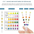 Miniatyrbillede 4 af 5: Pool og Spa Teststrips, 6 I 1 Vandkvalitetstest, Generel Kemisk Tester 50 Stk