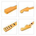 Miniatyrbild 5 av 8: Gitarrhals Elektrisk Gitarrersättning 22 Band Gitarrhalsersättning för Elektrisk Gitarr