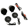 Miniatyrbillede 2 af 8: 2 stk. 150W Dome Tweeter 2-vejs system Metal Aluminium Kompakt Dome Audio Tweeter Bilhøjttaler