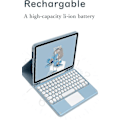 Miniatyrbillede 4 af 4: Aftagelig Touch-tastatur til iPad 10. generation 2022 Gul