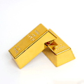 Miniatyrbillede 4 af 8: Simulering Gold Bar Bullion Dør Stop Guld Mursten Hjem Dør Stopper