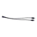 Miniatyrbillede 1 af 5: Usb A Hun Til Dobbelt Han Adapter, Type A Opladerkabel Dobbelt To Splitter