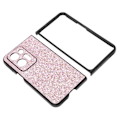 Pikkukuva 6 / 8: Suojaava puhelinkotelo Crystal Case Anti Drop Shockproof -matkapuhelimen suojakotelo Oppo Find N2:lle, vaaleanpunainen glitter
