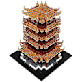 Miniatyrbillede 2 af 4: World Architecture Micro Nano byggeklodser sæt, mini diamant klodser byggelegetøj 3D puslespil til børn gave