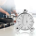 Miniatyrbillede 6 af 7: Køkken Timer Nedtællingsalarmur 60 Minutter Mekanisk Visuel Timer til Madlavning Bagning Børn Klasseværelse Mødeledelse Undervisning