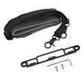 Miniatyrbild 3 av 8: Fjärrkontroll PU Läder Halsband Justerbar Lanyard med Aluminiumlegering Fäste för Mini3Pro RC med Skärm