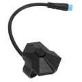 Miniatyrbillede 6 af 8: Cykelkonvertering 4-PIN Kontaktknapstyringsenhed til Bafang P850C Midtmonteret Motor Displaypanel