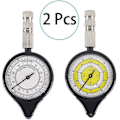 Miniatyrbilde 2 av 5: 2 stk. Kartavstandsmåler Odometer Multifunksjonskompass Kurvemålerenhet, Opisometer, Kurvemåler, Avstandskalkulator FF R