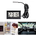 Miniatyrbild 2 av 4: Digital LCD Termometer Temperaturmätare Probsensor Räckvidd -50 Celsius C till +110 Celsius C_SZXM