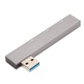 Pikkukuva 3 / 8: USB3.0-keskitin Mini 3 in 1 1xUSB3.0 2xUSB2.0 5Gbps alumiiniseoksesta kannettava nopea USB monitoimikeskitin