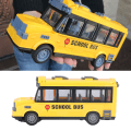 Miniatyrbilde 6 av 6: Skolebussleke 1/30 Skala Karosserilys Forover Bakover Funksjon Gult batteri Strømforsyning Plastmateriale RC-bil