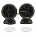 Miniatyrbilde 1 av 8: 2 stk Dome Tweeter 1200W Høyttaler Høy Følsomhet Universell for Bil Lydsystemer Svart