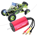 Miniatyrbilde 6 av 8: 259W 4-polet børsteløs motor S2845 for 1/12 1/18 RC-bilbåter reservedeler KV3100