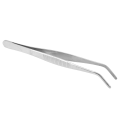 Miniatyrbilde 2 av 8: 16 cm buet pinsett rustfritt stål sklimotstand buet spiss tang for laboratorier