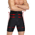 Miniatyrbild 1 av 8: Herr Bukshorts Mjuka Stretchiga Andas Män High Waist Slimming Shorts för Herr Höft Midja XXL