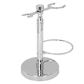 Miniatyrbillede 7 af 8: Barberbørstestativ Legering Rustfast Stabil Minimalistisk Universal Barberbørsteholder til mænd
