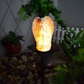 Miniatyrbillede 5 af 5: Solcelle-Englelys til Have, Balkon og Have - Vandafvisende LED-Englelampe til Kirkegård - Mindegaver