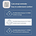 Miniatyrbillede 5 af 5: 2025 Egnet 2 stk. Hygrometer Celsius termometer, mini væg digital indendørs temperatur- og fugtighedsmåler
