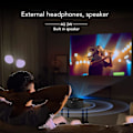 Miniatyrbild 4 av 5: Mini LED-projektor, Bärbar Filmprojektor för Barnpresent, Smart Projektor med Samma Skärm för Smartphone-surfplatta, HD Fickprojektor med USB och R