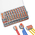 Miniatyrbilde 1 av 5: Elektriske Koblinger, 60 Stykker Koblingsterminaler med Joystick, for Solid, Flerkordet og Fleksibel Ledning