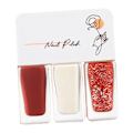 Miniatyrbild 2 av 8: 3-pack nagellackset på vattenbasis för kvinnor, lätt att ta bort, snabbtorkande nagellack för dejting, halloweenfest T03