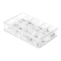 Miniatyrbilde 7 av 8: 12 Grid / Box Rustfritt stål Klokke Trykk-trykkknapp Klokke Reparasjonsverktøy Tilbehør