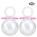 Miniatyrbillede 1 af 8: 12 STK Nipple Shape Candy Boxes Bryllupsfavor Party Plastic Candy Gift Box Pink