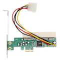 Miniatyrbillede 8 af 8: PCI Express til PCI-adapterkort 2,5 Gbps Dataoverførsel 4-benet strømforbindelse Plug and Play PCI Express-udvidelseskort