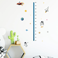 Miniatyrbild 3 av 5: En uppsättning Astronauter Höjdmätning Väggdekaler Väggdekal