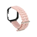 Miniatyrbild 8 av 8: 2 i 1 watch Case Silikon justerbart case för Redmi Watch 3 Pink