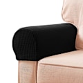 Miniatyrbild 1 av 5: 2 st Stretch Armstödsskydd Spandex Armskydd För Stolar Soffa Fåtölj Överdrag För Vilstol Soffa zd b2 Svart