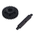 Miniatyrbilde 7 av 8: 29T Pinion Motor Gear i metallstål med spoleaksling for Arrma 1/7 1/8 serie RC-biler