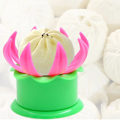 Miniatyrbillede 6 af 8: 2 stk. Manuel Dumpling Form Dampet Fyldt Bolle Form DIY Kage Tærte Form til Køkken Madlavning Værktøjer
