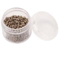 Pikkukuva 2 / 8: 1000kpl 3mm x 2mm Silikoni Micro Links Sormukset Helmet Hiustenpidennystyökalu Vaaleanruskea