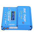 Miniatyrbillede 8 af 8: Balanceoplader og aflader i intelligent aluminiumslegering med ladekabel 80W 7A B6AC V2Blue EU-stik 220V