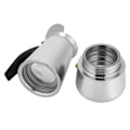Miniatyrbillede 7 af 8: 200 ml bærbar kaffemaskine Moka-kande i rustfrit stål til hjemmekøkken