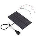 Pikkukuva 3 / 8: 1,5 W 5 V monokiteinen piisiru DIY aurinkopaneelit USB-liitännällä Joustava miniaurinkopaneeli
