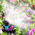 Miniatyrbillede 2 af 5: 360 graders roterende vandingssystem til græsplæne, havesprinkler, justerbar havesprinkler til udendørs have, gård og græsplæne