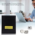 Miniatyrbild 3 av 8: Brandsäker väska Li po batterisäkerhet bärbar två storlekar påse laddningssäck (svart L)