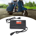 Miniatyrbilde 5 av 8: 72V 20AH 2,5A lader med indikatorlys for elsykkel elektromobil 220V CN