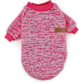 Miniatyrbillede 3 af 5: Strikket sweater til kæledyrshund, tyk og varm, vintertøj til kæledyrshund og kat, Zekai Pink L