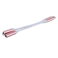 Miniatyrbilde 1 av 7: 2 i 1 Type C til 3,5 mm lydkontakt Splitterkabel Type C lydadapterkabel