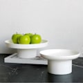 Miniatyrbillede 4 af 5: Simpel Moderne Rund Bærbar Bakke Dekorativ Kosmetik Diverse Skrivebordsopbevaringsplade Slikfad F