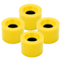 Pikkukuva 6 / 8: PUENTE 4 kpl 60x45mm rullalaudan pyörät 78A Longboard Cruiser -pyörät Varaosat Keltainen
