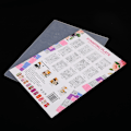 Miniatyrbillede 2 af 8: Nail Art skabelon Stencil Manicure Stempling Polish Billede Plast Print Plade XY b02