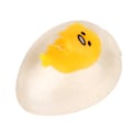 Miniatyrbild 6 av 7: Anti-stress Clear Water Squeeze Toy - Lazy Egg Mascot