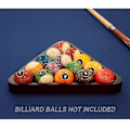 Miniatyrbilde 3 av 3: Games & Sports Expert Mahogni Billiard 8-ball Triangel Eller 9-ball Diamant Pool Ball Racks