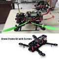 Miniatyrbild 4 av 8: 250MM Quadcopter FPV Aircraft Drone Frame Kit RC-tillbehör för QAV250 (kolfiber)